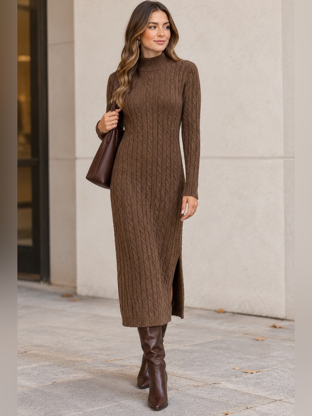 Abercrombie &Fitch long sleeve sweater dress